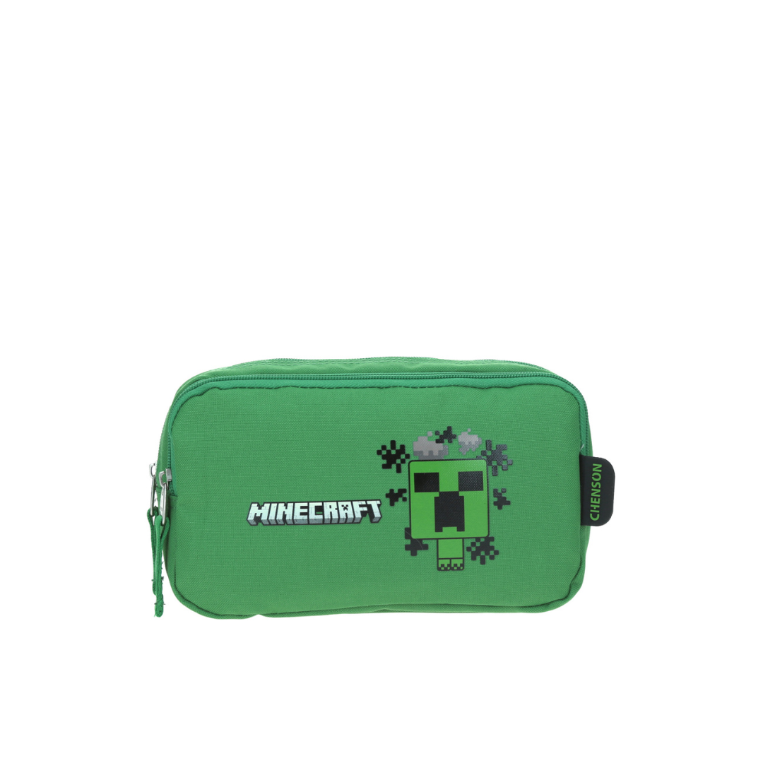 ESTUCHES P/LAPICES MINECRAFT CREEPER VERDE XXIII