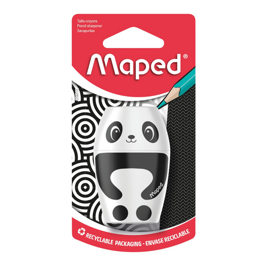 SACAPUNTAS SHAKKY C/DEPOSITO 1 HOYO  BLISTER