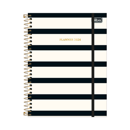 AGENDA DIARIA EN ESPIRAL 2024 PLANNER W VILLAG M7