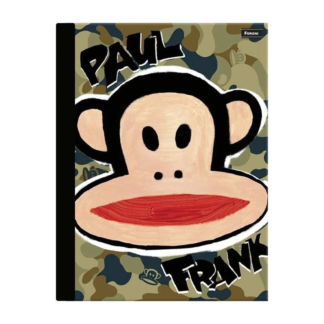 CUADERNO COSIDO 200 PAG. PAUL FRANK