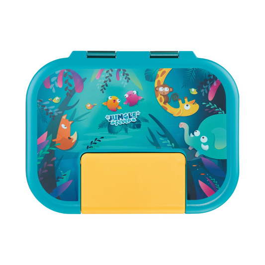 RECIPIENTE P/MERENDAR MINIZ ECOZEN 900ML JUNGLE FEVER