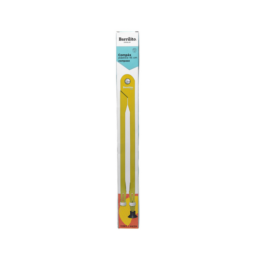 COMPAS PLASTICO 45 cm CON ADAPTADOR