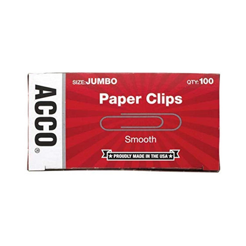 CLIPS JUMBO 100/1 (P1611) PAQ. 10