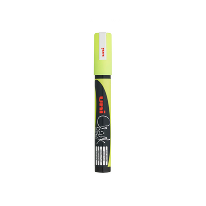 MARCADOR P/PIZARRA BLANCA CHALK (5mm) AMARILLO FLUO
