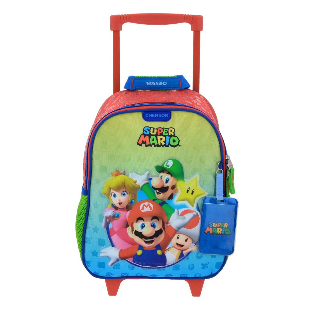 MOCHILA CHENSON C/RUEDAS PEQUEñA MARIO B. YOIN ROJA XXIV