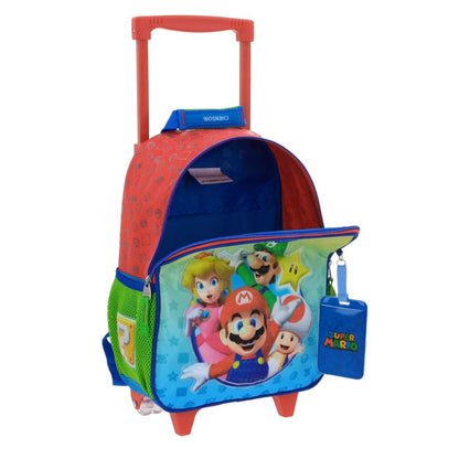 MOCHILA CHENSON C/RUEDAS PEQUEñA MARIO B. YOIN ROJA XXIV