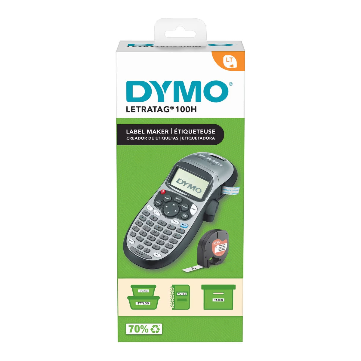 ROTULADORA DYMO LETRATAG100H