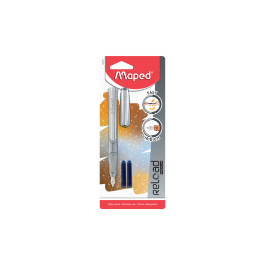 PLUMAS FUENTES COLORES SURTIDOS BLISTER