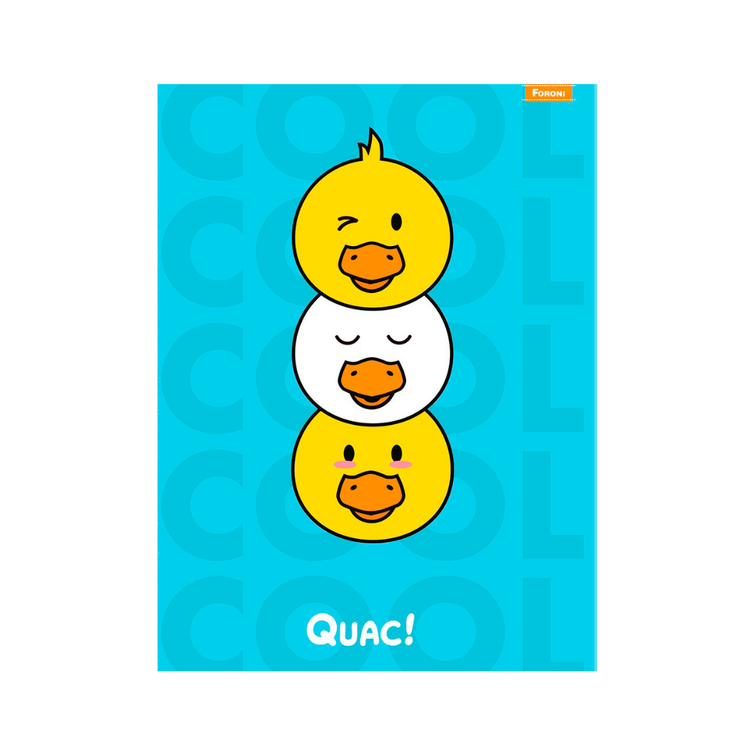 CUADERNO COSIDO 200 PAG. QUAC