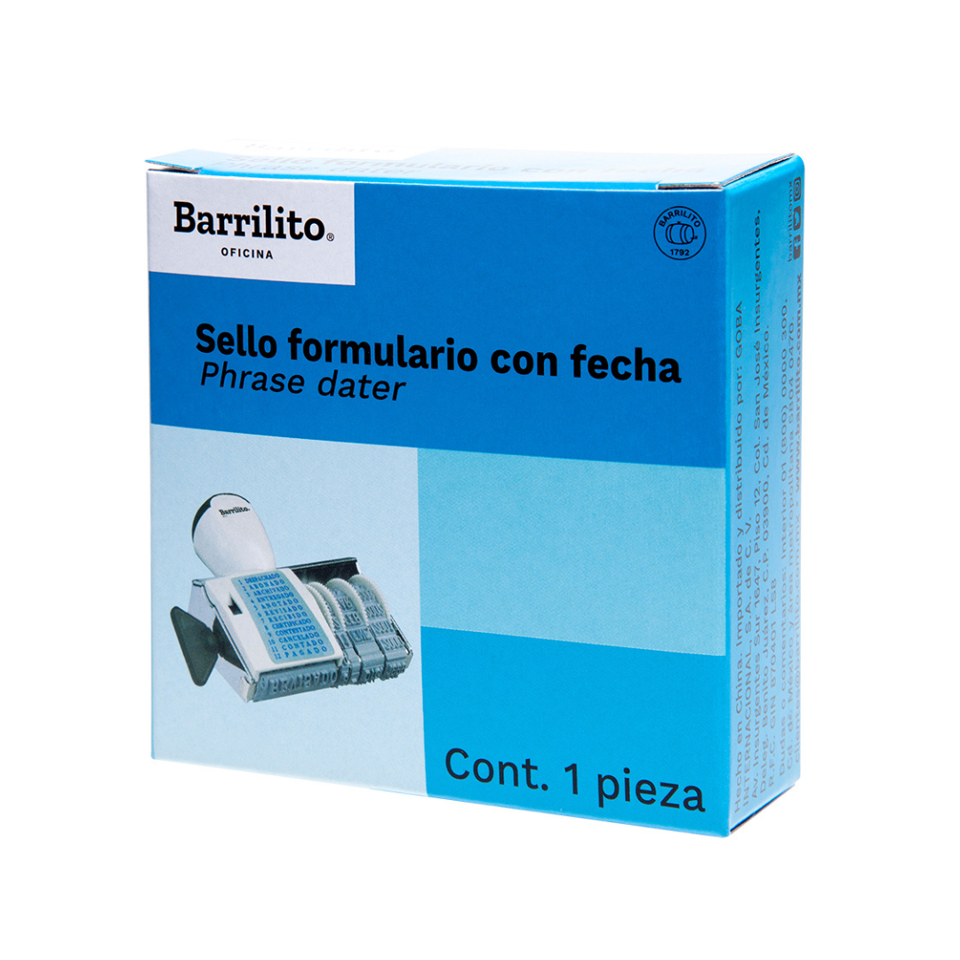 SELLO FORMULARIO CON FECHA