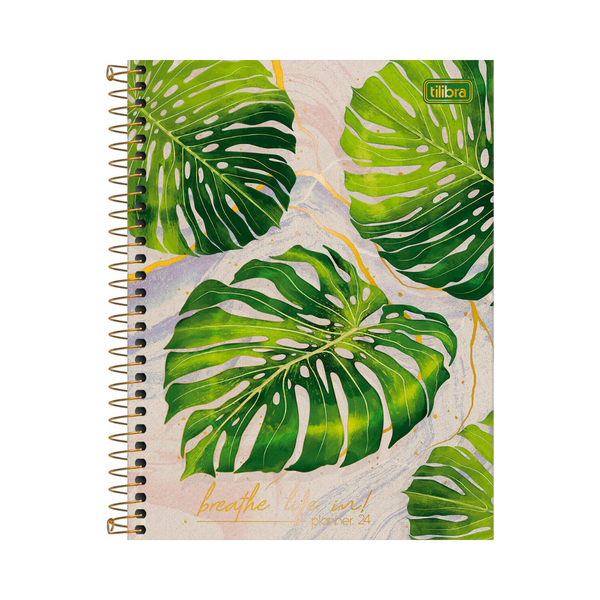 AGENDA DIARIA EN ESPIRAL 2024 PLANNER NATURALI M7