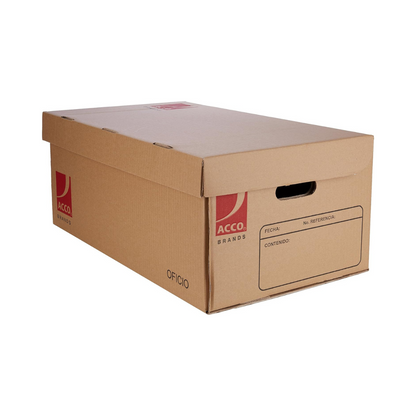 CAJA DE CARTON PARA ARCHIVO, LEGAL