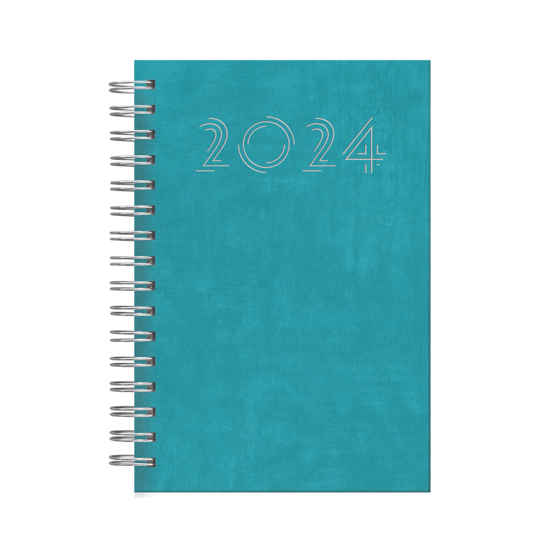 AGENDA DIARIA ESPIRAL 2024 (14.5 X 20.5) WALL Surtidas