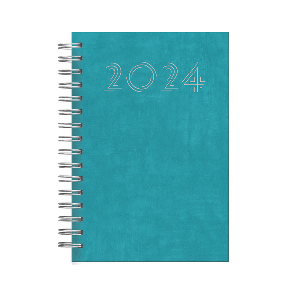 AGENDA DIARIA ESPIRAL 2024 (14.5 X 20.5) WALL Surtidas