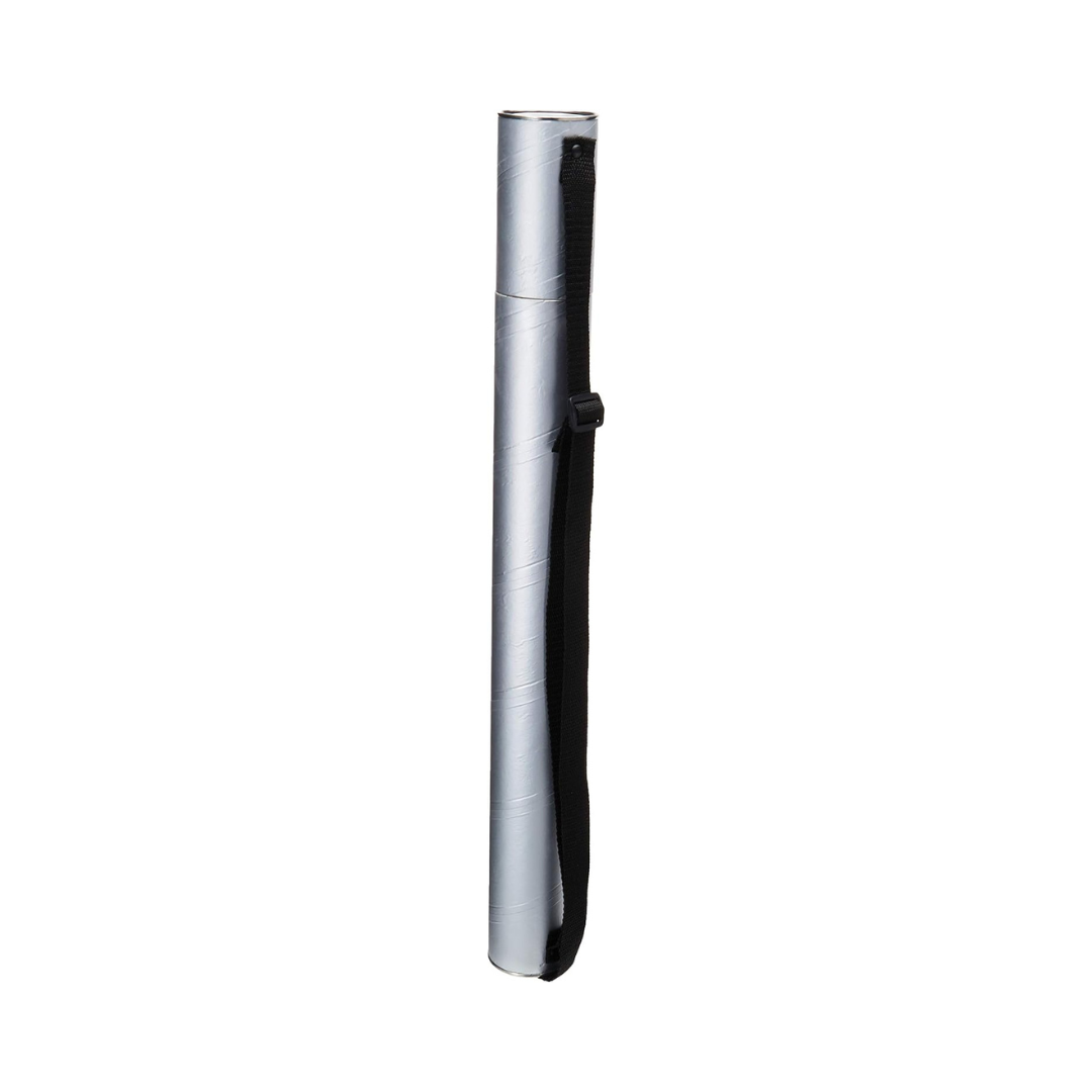 PORTAPLANOS DE CARTON C/CORREA 27" GRIS UNIDAD 1