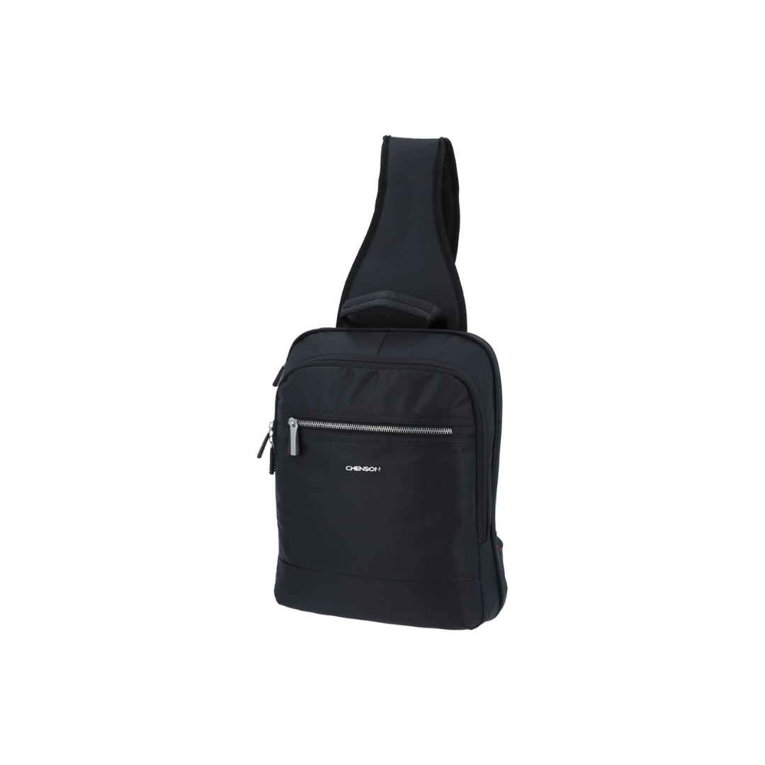 BOLSO CRUZADO CHENSON P/CABALLERO NEGRO PRO XXIII