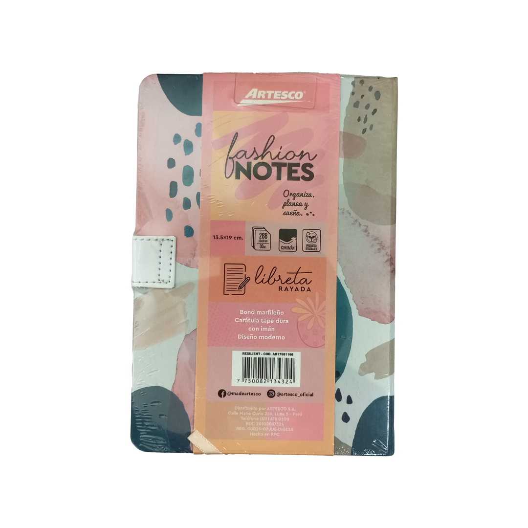 LIBRETAS DE NOTAS IMANTADAS MED RESILIENT