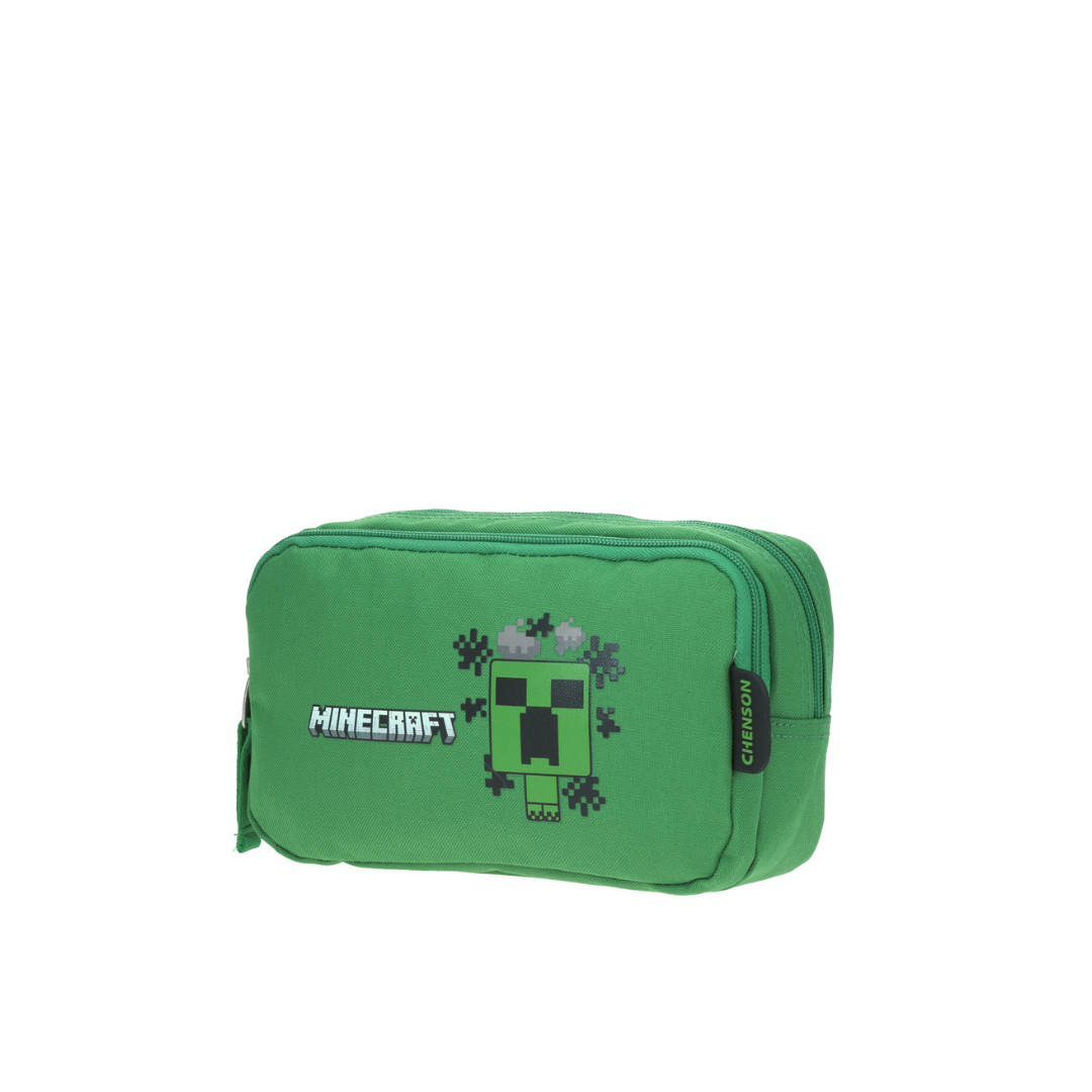 ESTUCHES P/LAPICES MINECRAFT CREEPER VERDE XXIII