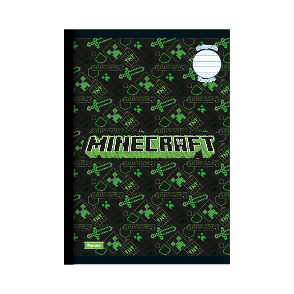 CUADERNO COSIDO 160 PAG. MINECRAFT CAL. 3RO