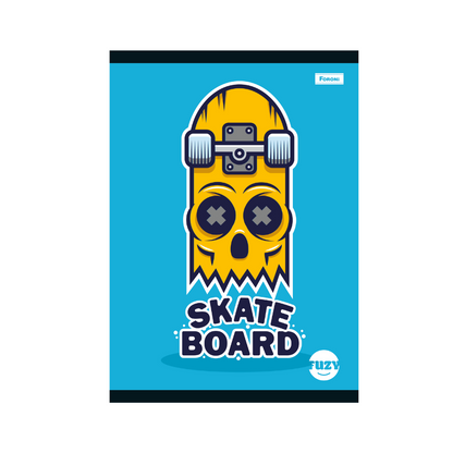 CUADERNO COSIDO 200 PAG. FUZY2 MASCULINO