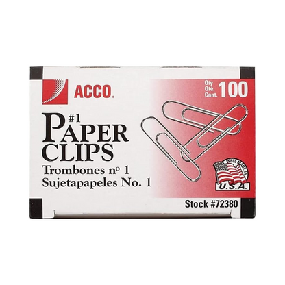 CLIPS #1 100/1 (P1612) PAQ. 10