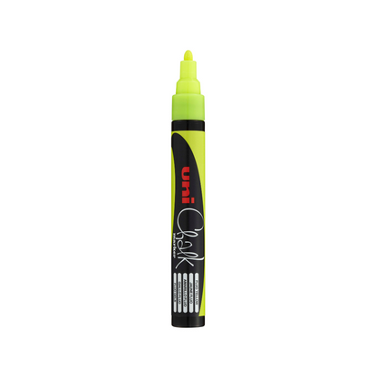 MARCADOR P/PIZARRA BLANCA CHALK (5mm) AMARILLO FLUO