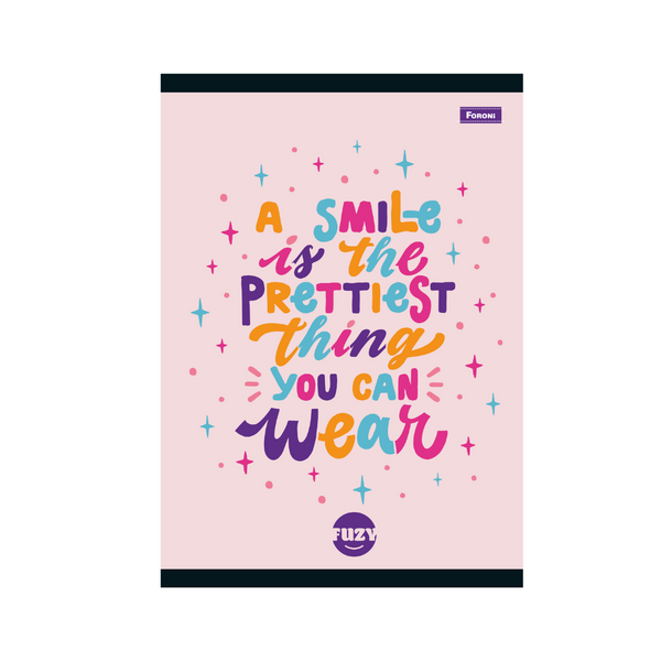 CUADERNO COSIDO 200 PAG. FUZY FEMENINO