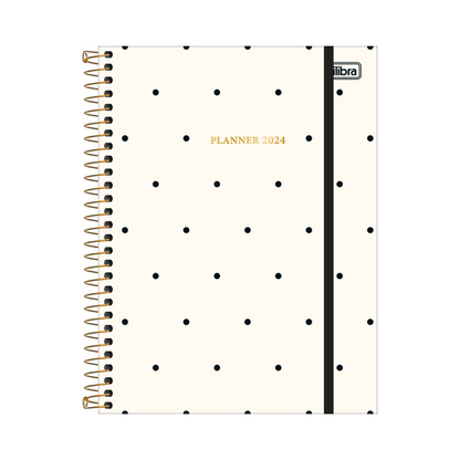 AGENDA DIARIA EN ESPIRAL 2024 PLANNER W VILLAG M7