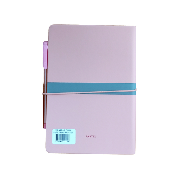 LIBRETAS DE NOTAS PASTEL NUDE C/BOLIGRAFOS GL32 RDO