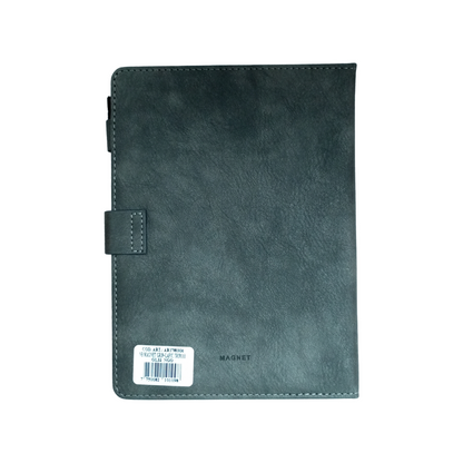 LIBRETAS DE NOTA IMANTADA GRIS C/LIGRAFOS GL32 NEGRO