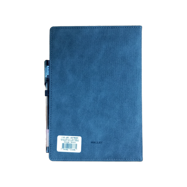 LIBRETAS DE NOTAS WALLET NCO  C/BOLIGRAFOS GL32 NEGRO