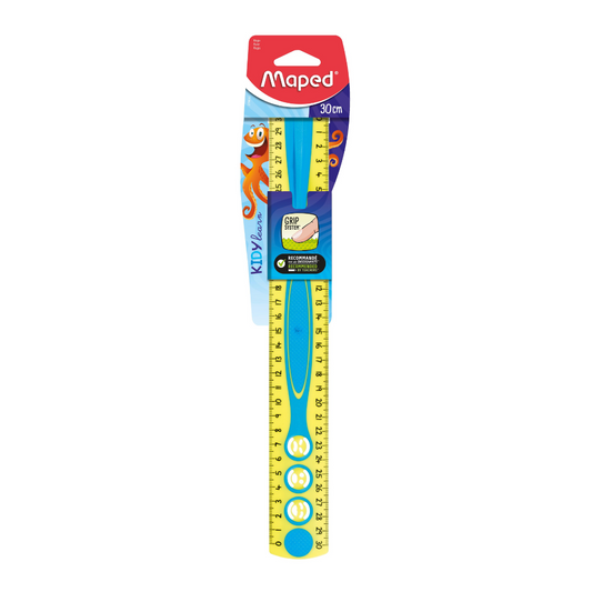 RULER KIDY GRIP 30CM