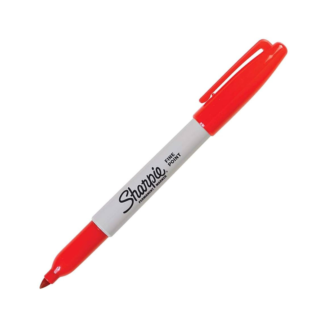 FELPAS PERMANENTE SHARPIE FINA ROJO
