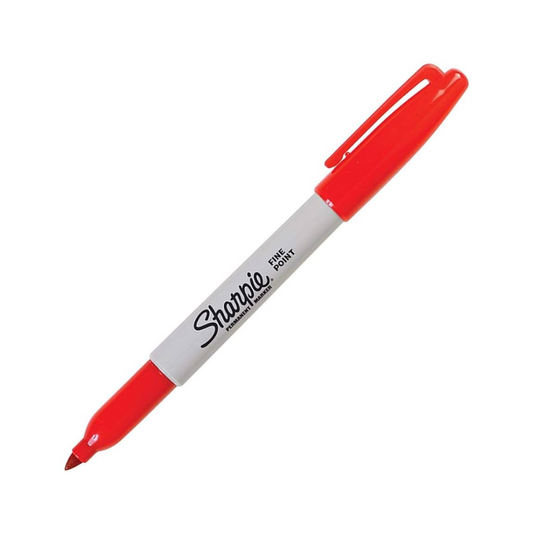 FELPAS PERMANENTE SHARPIE FINA ROJO
