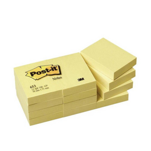 POST-IT (1.5 X 2) 12/1 AMARILLO