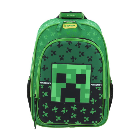 MOCHILA GRANDE VERDE MINECRAFT DUPPER XXIV