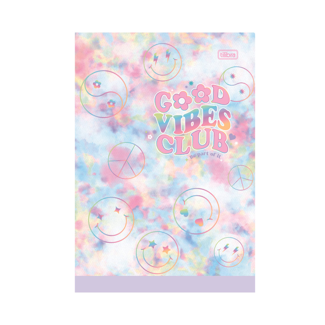 CUADERNO COSIDO GOOD VIBES 200F