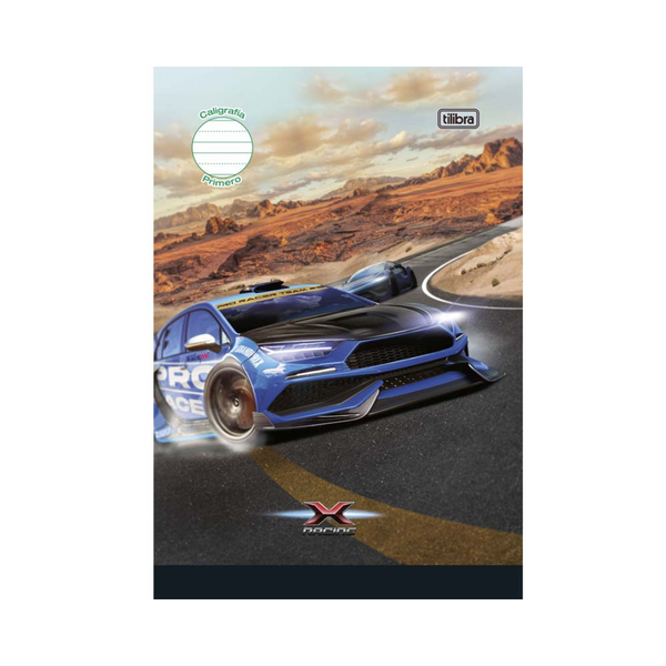 CUADERNO COSIDO 160H TF X-RACING CALIG.1ro.