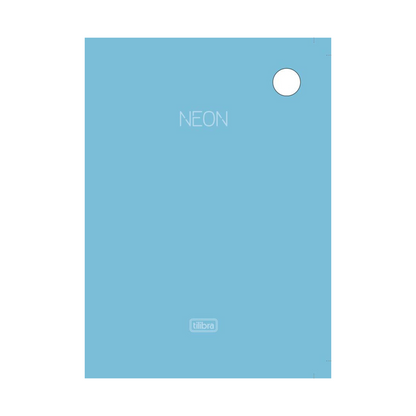 CUADERNO COSIDO 160H NEON LAB EN BLANCO TD