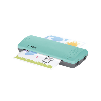 GBC Color LAMINADORA 23CM MICAS DE 3 Y 5 MILESIMAS-AQUA