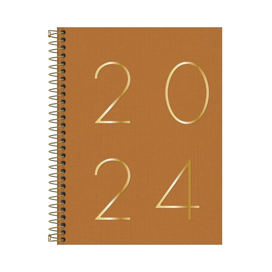 AGENDA DIARIA EN ESPIRAL 2024 LUME M7