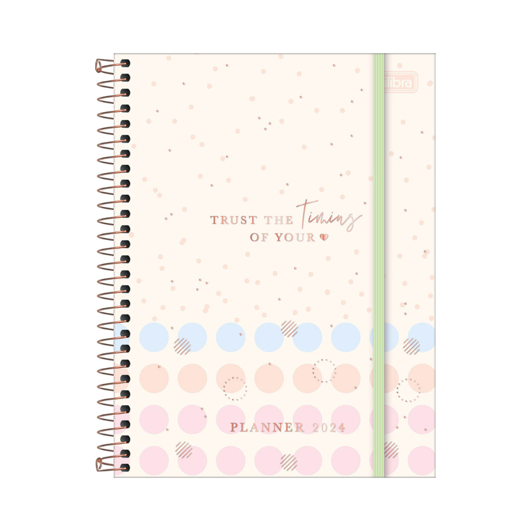 AGENDA DAIRIA EN ESPIRAL 2024 PLANNER SOHO M7