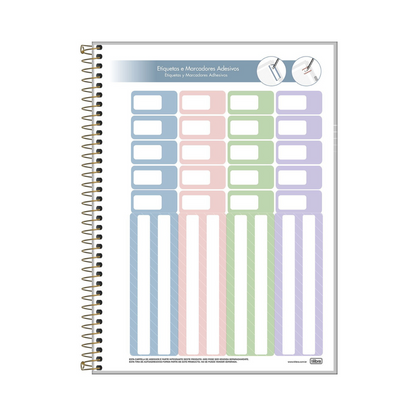 CUADERNOS CAMBRIDGE EJECUTIVO SECRETARIAL ESPIRAL TD ORGANIZADOR UNIVERSITARIO 80 HOJAS