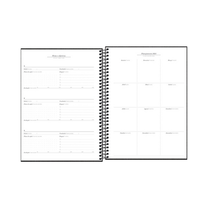 AGENDA DIARIA EN ESPIRAL 2024 CAMBRIDGE M9