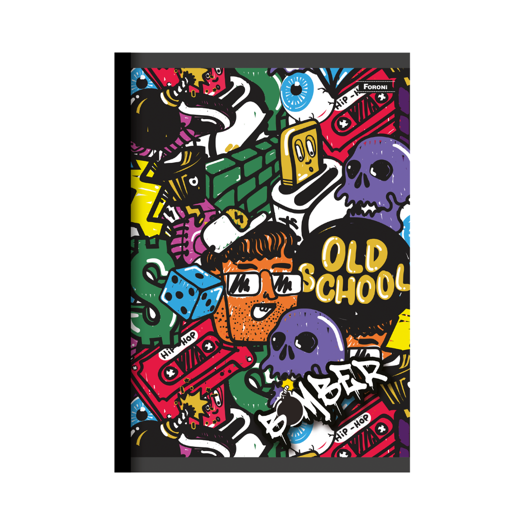 CUADERNO COSIDO 200 PAG. BOMBER