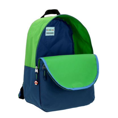 MOCHILA GRANDE VERDE MARIO BROS TONKSY XXIV