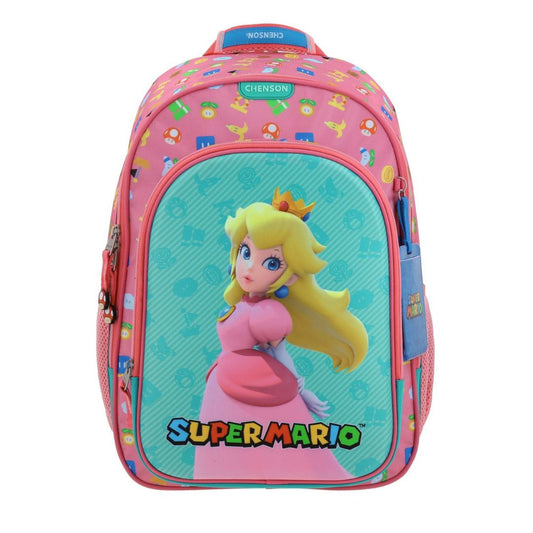 MOCHILA GRANDE ROSA MARIO BROS SHAW XXIV