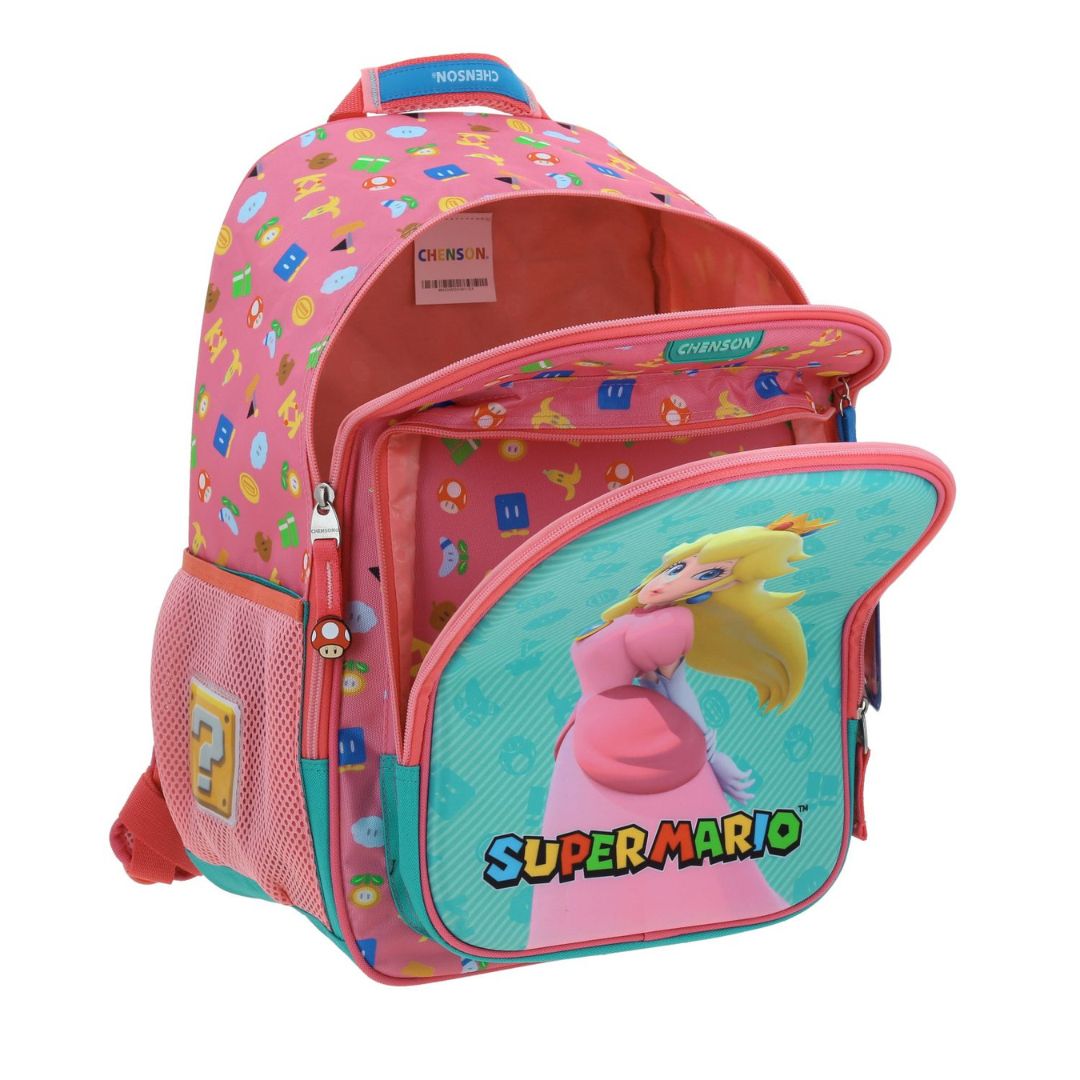 MOCHILA GRANDE ROSA MARIO BROS SHAW XXIV