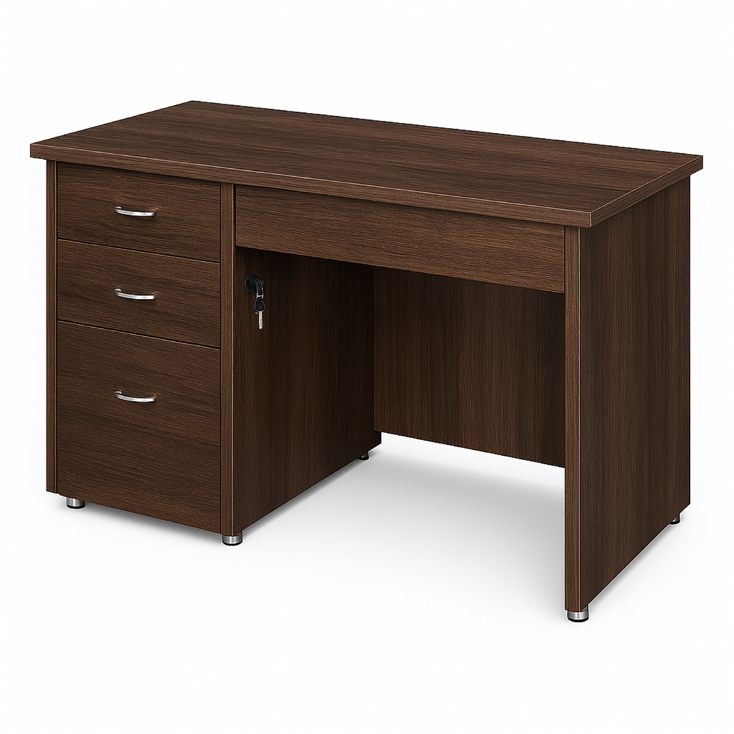 ESCRITORIO SECRETARIAL ODIL 4GAV. (28X55) MARRON