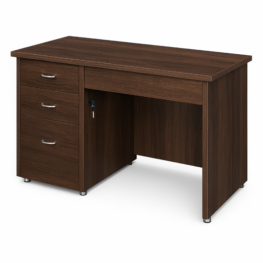 ESCRITORIO SECRETARIAL ODIL 4GAV. (28X55) MARRON